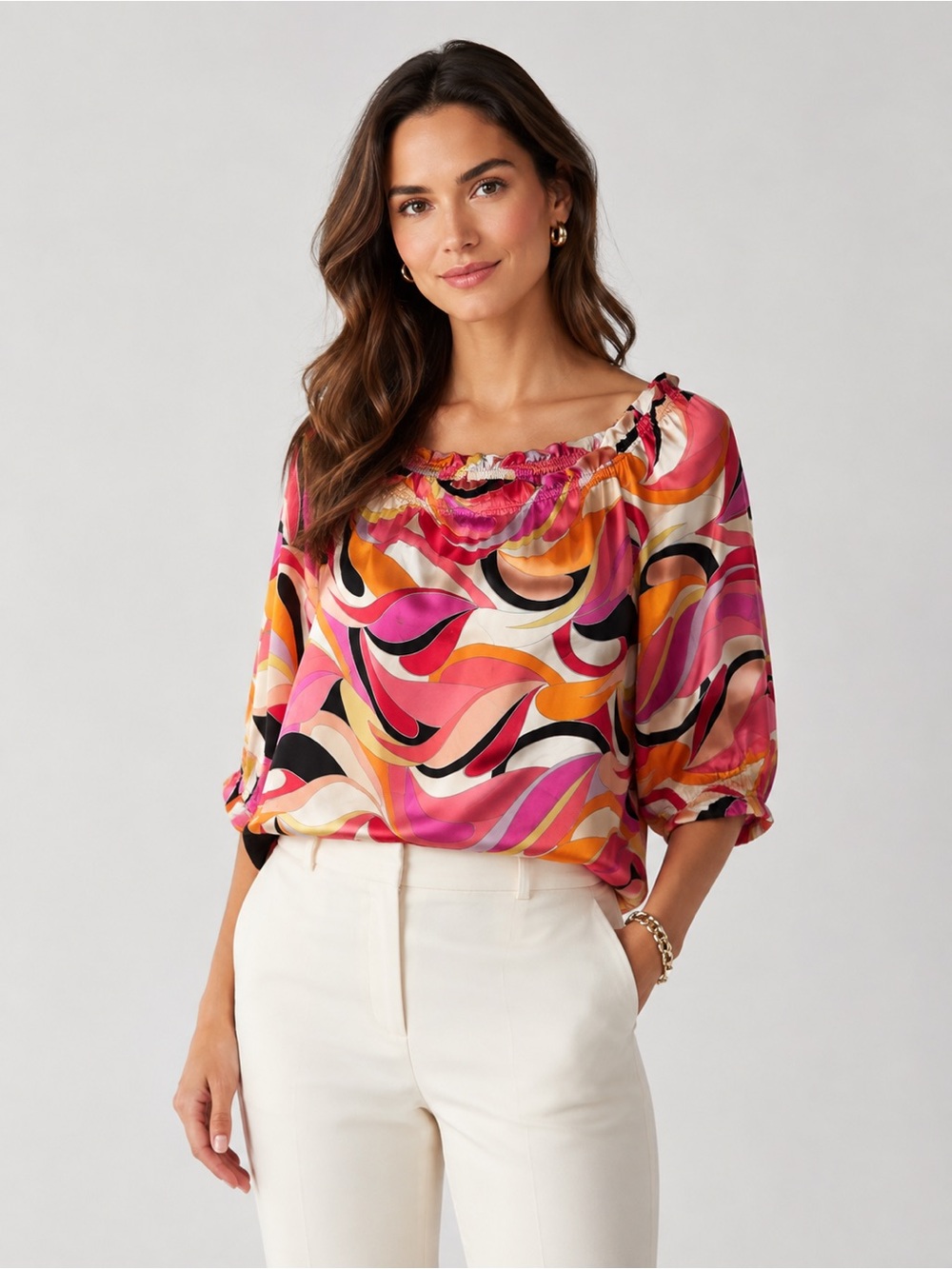 🎉5 for $40🎉 Adora Top Blouse Shirt Size S
